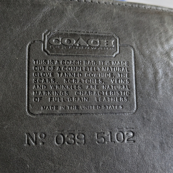 Coach Vintage Mahoney Leather Bag. - Picture 8 of 14